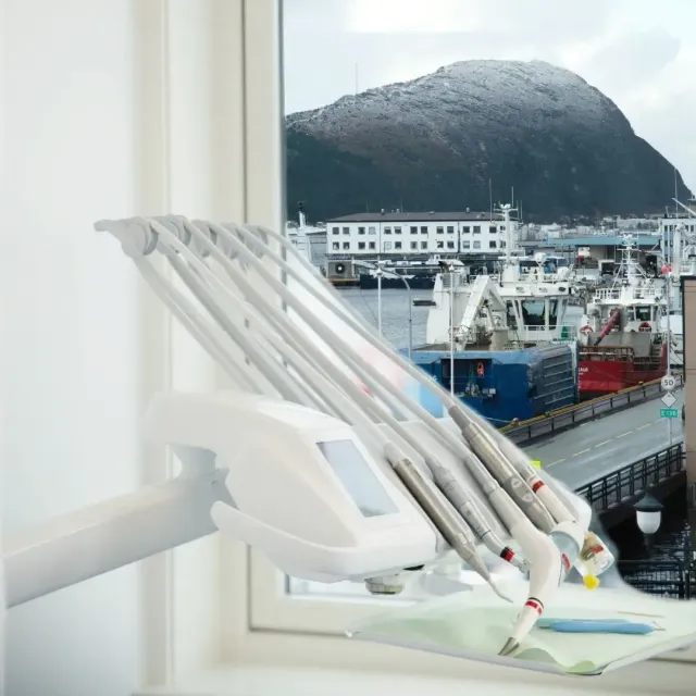 Behandlingsrom hos Sentrum Tannklinikk